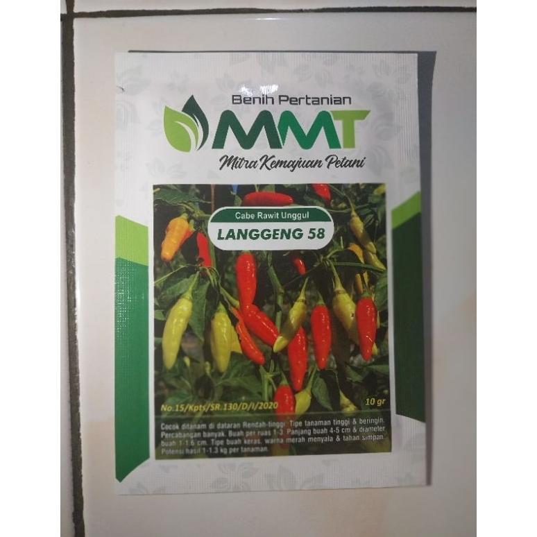Benih Cabe rawit Langgeng 58 kemasan 10 gram