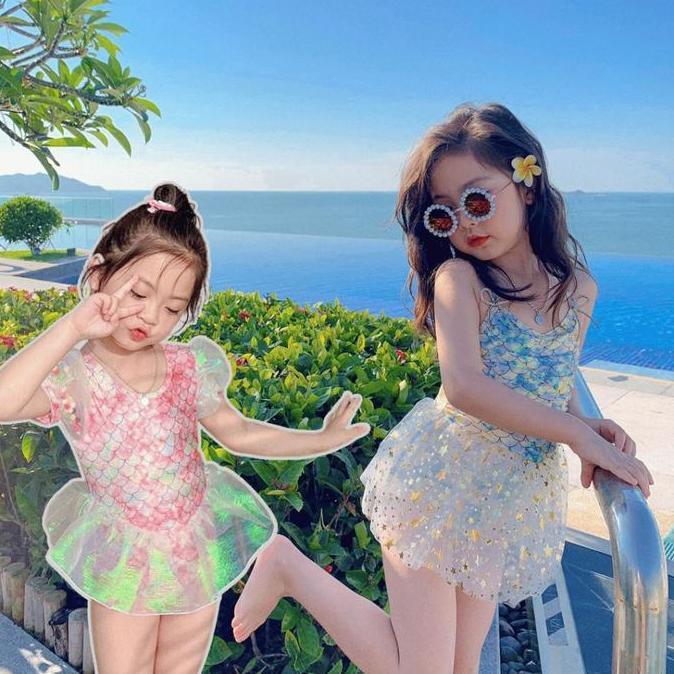 Ariel Swimsuit | Baju Renang Anak Perempuan | Swimsuit Anak