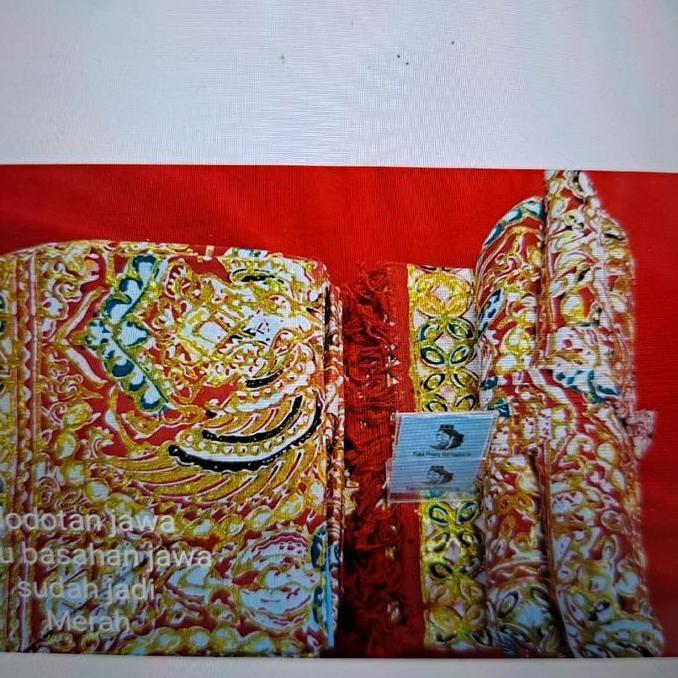 Dodotan Pengantin  adat Jawa komplit