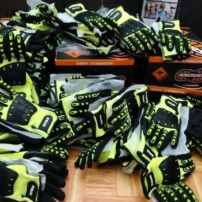 Hand Gloves Uvex Impact 1 Synexo Sarung Tangan Safety