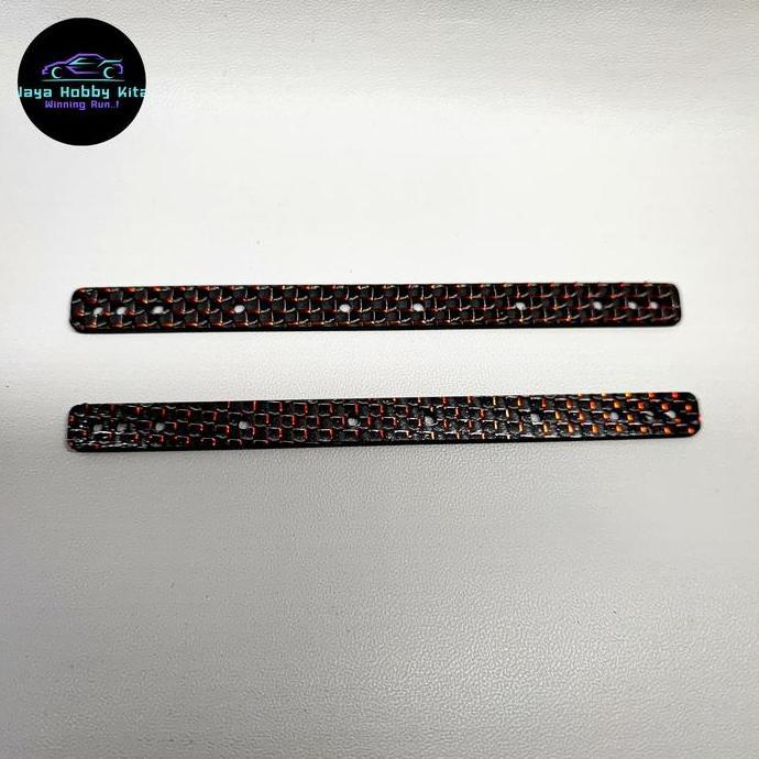 Toyx- Rep Tamiya 95008 Hg Carbon Stick Red Lame 2 Mm