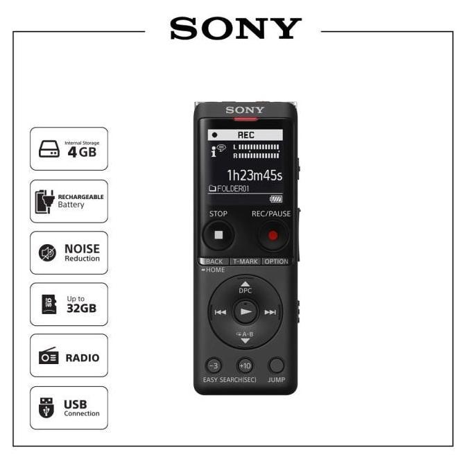 Bestone- SONY ICD-UX570F Digital Voice Recorder / ICD UX570F / UX570 / UX-570