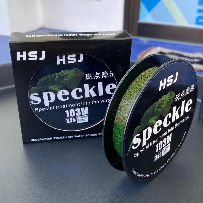 PROMO Senar Pancing Speckle Invisible Line Panjang 100M