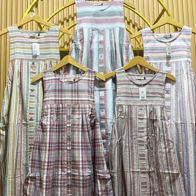 READY Gamis Katun Triset/ Midi Dress/ Overall/ Gamis Muslim Katun Triset / By Alfia G00D QU4LITY