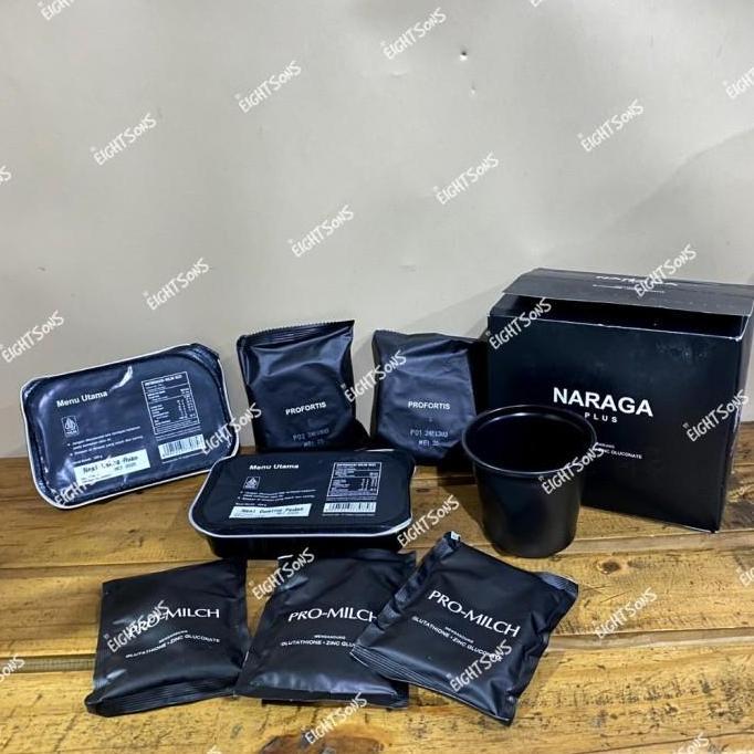 Bestone- SATU DUS NARAGA PLUS Ransum tni nasi kaleng makanan tni EXP MEI 2025