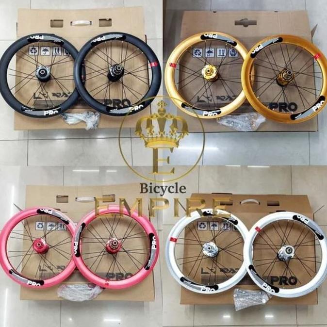 HARGA DISC - Raze Pro Wheelset 20 Inch 451 Disc Brake BIcycle Empire