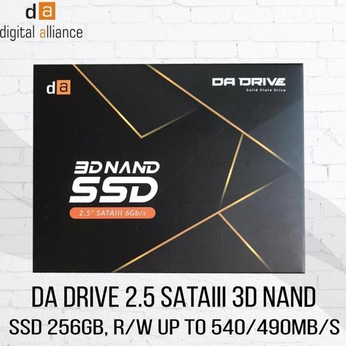 SSD Digital Alliance G600S 256GB Sata III - Ssd 256GB DA Drive Sata 3