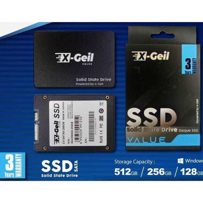 SSD SATA X-Geil 512GB Warranty 5thn