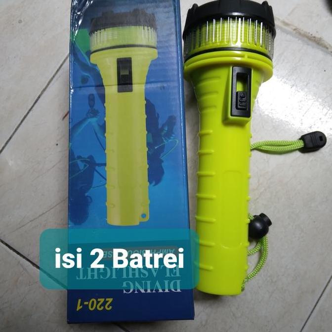 senter selam diving Senter tahan air menyelam