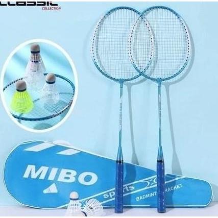 RAKET BADMINTON/ RAKET BULU TANGKIS ISI 2 FREE BAG
