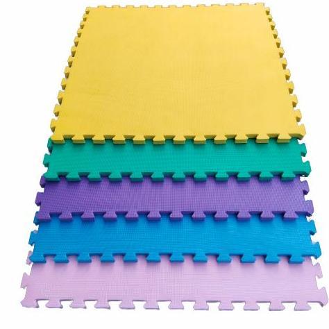 evamat puzzle 100x100 tebal 2 cm alas matras lantai spon
