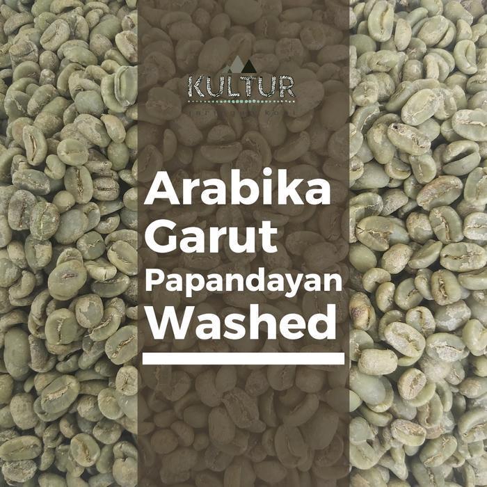 GREEN BEAN ARABIKA GARUT PAPANDAYAN WASHED KOPI MENTAH NETTO 500 GR