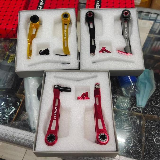 Promo Rem V-Brake Long Litepro CNC Original Arm Alloy 7075 - Rem VBreak Long Litepro Alloy CNC Disko