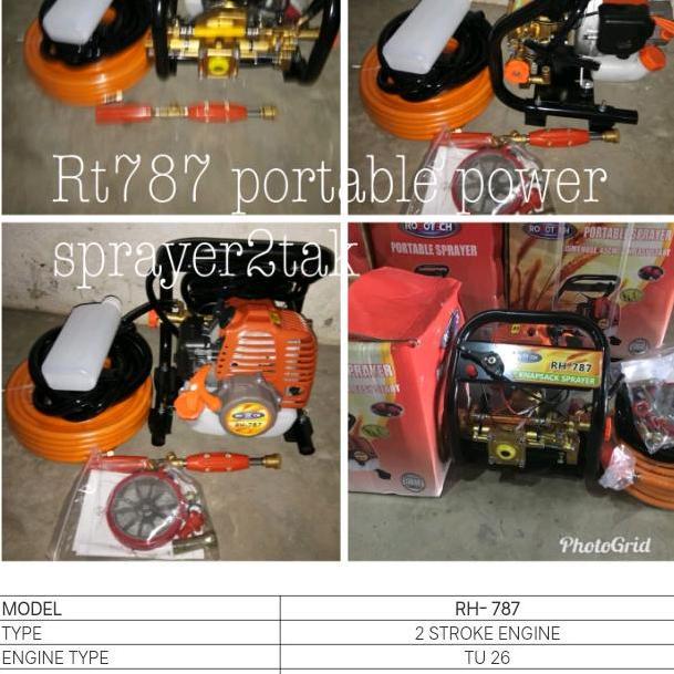 Bagus Mesin Portable Steam/Portable Power Sprayer Merk Robotech