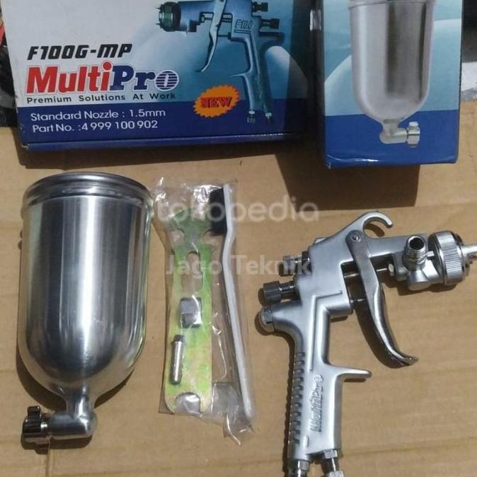 =+=+=+] Multipro F 100 G MP Semprot Cat Kompresor Spray Gun F100 tabung atas
