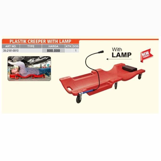 ] Mechanic Creeper Plastik Creeper plus lampu