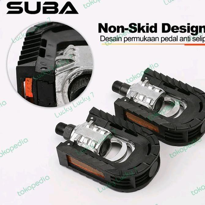 Promo Pedal Sepeda Lipat Pedal Lipat Sepeda As Besar Pedal Bisa di Lipat Gowesan Lipat Sepeda Pijaka