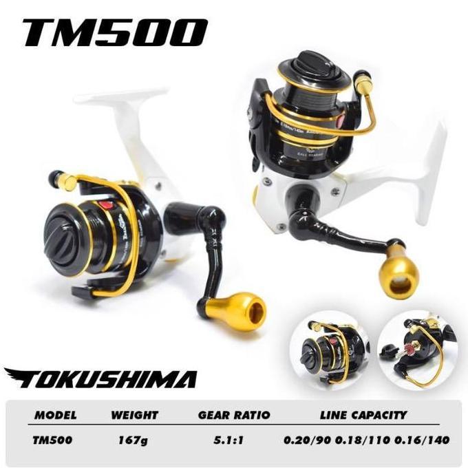 Terbaru, Reel Pancing Tokushima Tm500