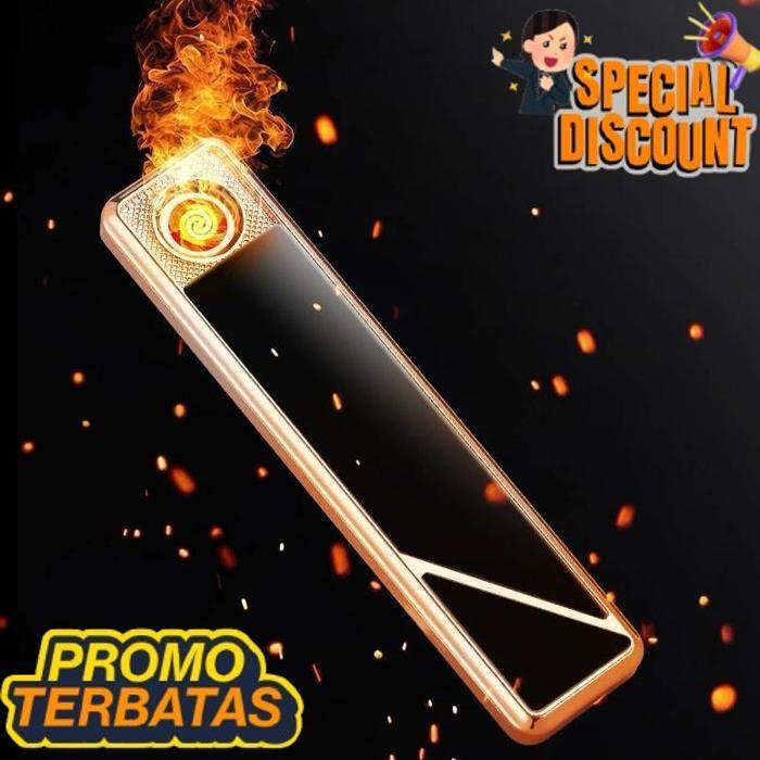 Terbaik Today Korek Api Unik Elektrik Kecil Sliding Korek Usb Bisa Cas Usb Murah Dr-02