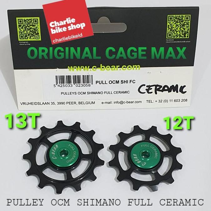 Promo C-Bear PULL OCM SHI FC Ceramic RD Pulley Shimano Ultegra R8170 12speed Diskon