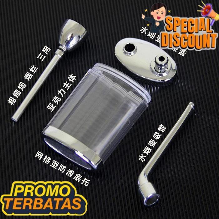 New Stock Water Pipe Holder Pipa Filter Saringan Asap Media Air Yajue Yj 055 Cangklong Bio Pipe Dr-0