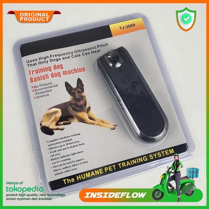 BERKUALITAS Alat Penjinak/Pengusir Anjing Ultrasonic Dog Repeller Training