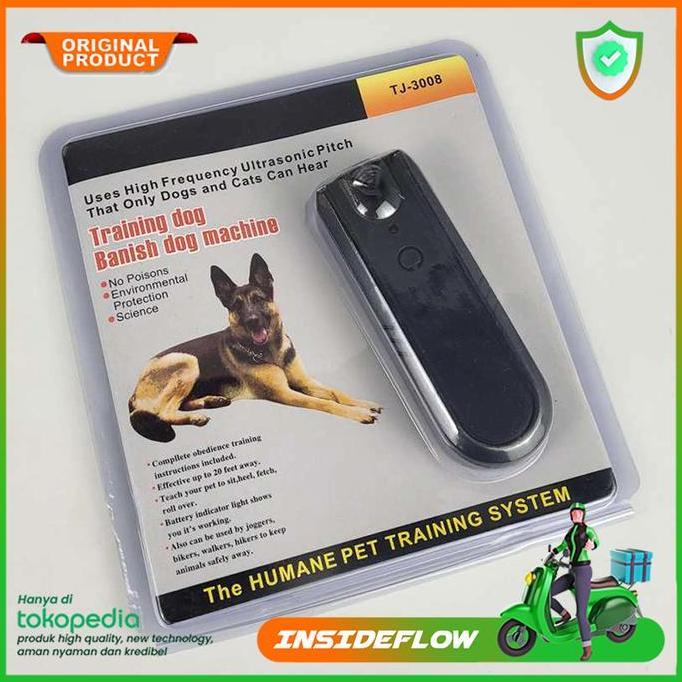 BERKUALITAS Alat Penjinak/Pengusir Anjing Ultrasonic Dog Repeller Training
