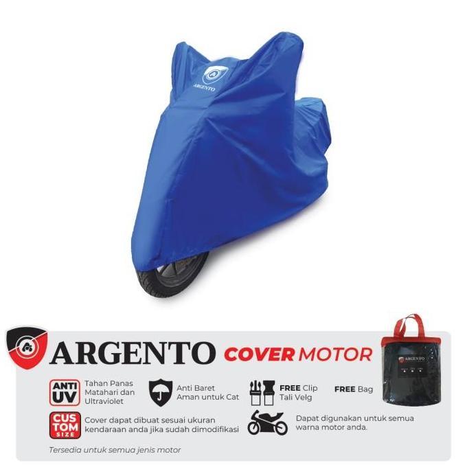 Promo Kawasaki KLX 250 / KLX 250 F Cover/Sarung Selimut Motor Argento Diskon