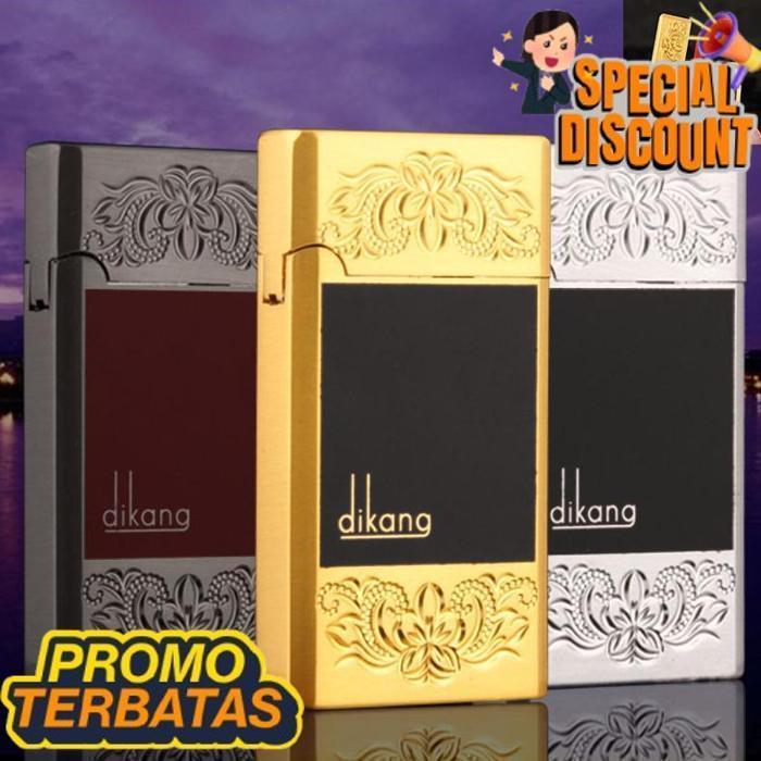 Terbaik Today Mancis Korek Api Bara Dikang Dk216 Korek Gas Isi Ulang Unik & Antik Dr-02