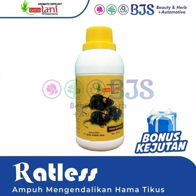 BERKUALITAS RETLES + RAT LESS PENGUSIR HAMA TIKUS + bukan RACUN TIKUS + LOUDEST