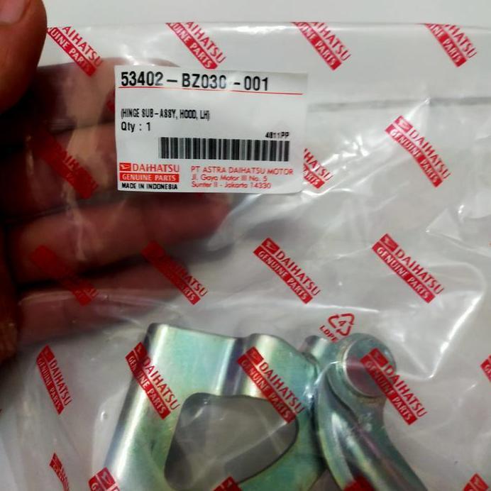 engsel kap mesin Daihatsu grand max Luxio original gres baru