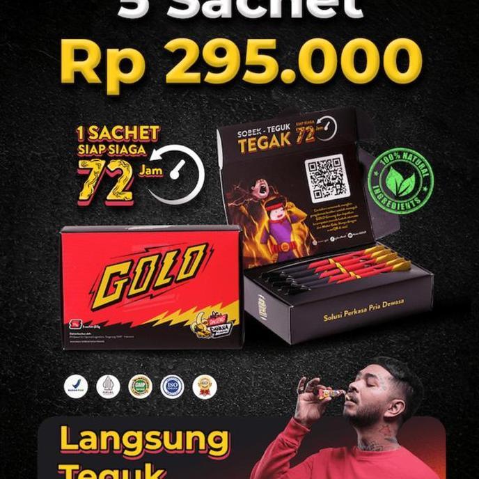 Cleaanea- Golo Ginseng Gingseng Original 1 Box 5 Sachet