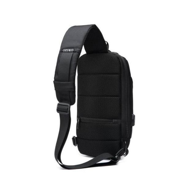 Tampilgayar- Ozuko Sling Bag 9223 - Tas Selempang Pria Tas  Selempang Cowok Sling  Bag Sling Bag Bes