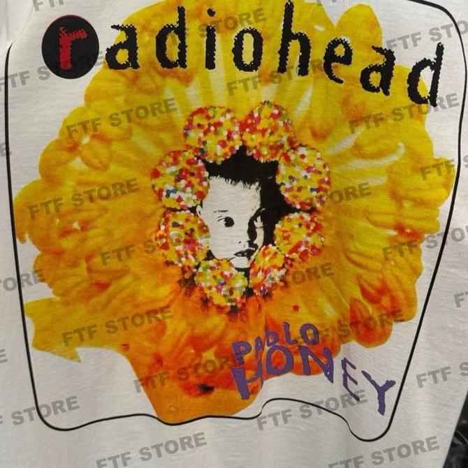 RADIOHEAD - PABLO HONEY TSHIRT WHITE
