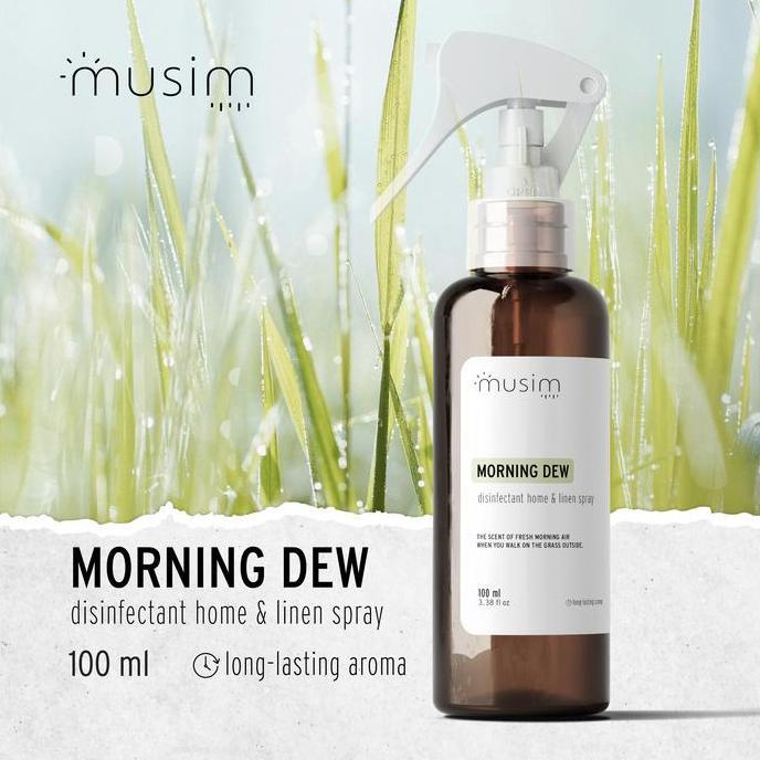 Promo Fragrance Spray Morning Dew | Disinfectant Home Linen Spray Pewangi Ruangan Embun Pagi Segar P