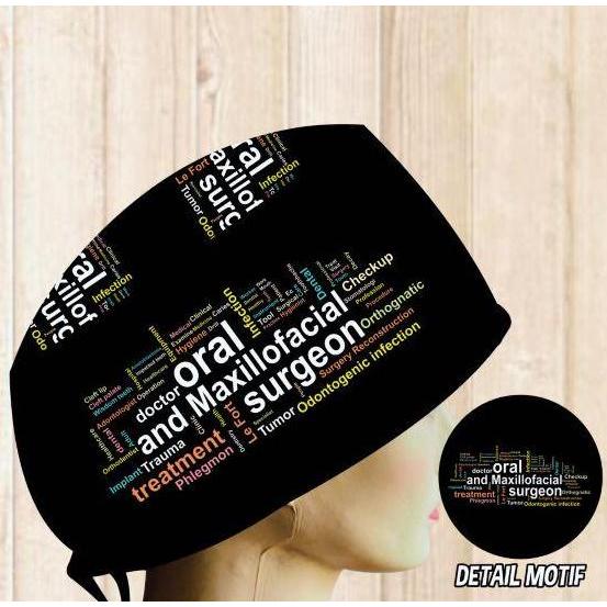 Head Cap / Surgical Cap / Topi Dokter OMFS