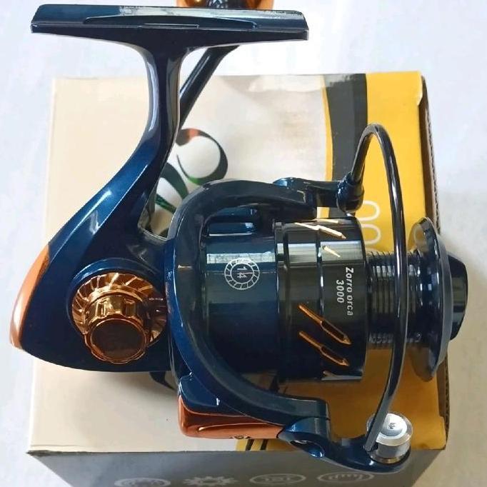 Terbaru, Reel Pancing Spinning Zorro Orca