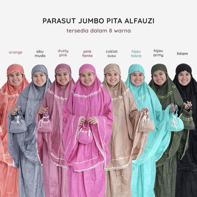 Mukena parasut Loufie