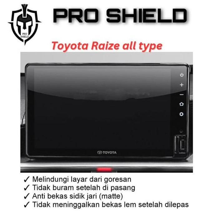 Anti Gores Head Unit Toyota Raize Murah
