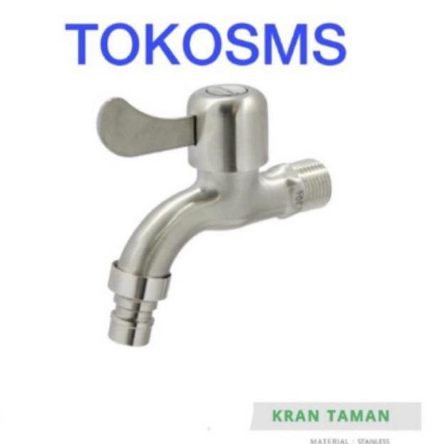 Kran taman stainless sus 304 kran air warna stainless doff sus304