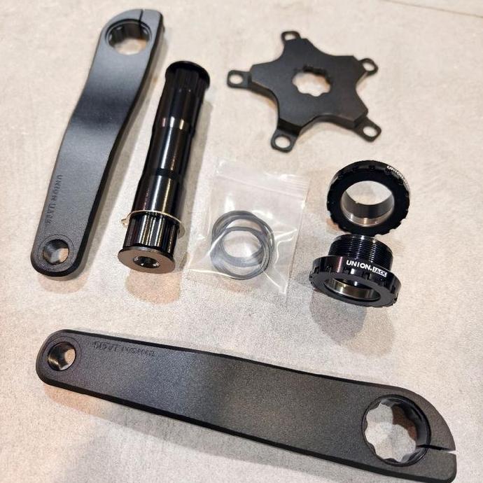 Crank Arm Bb Bsa 30 170 Bcd 110 Union Jack Black Bromptonn