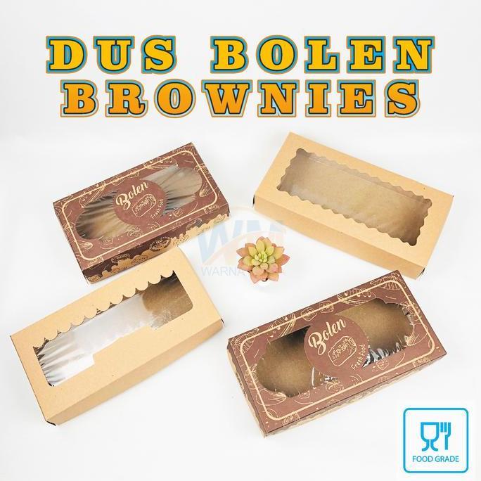 (isi 50pcs) DUS BOLEN 24x10x5, DUS BOLEN PISANG 24x12x5, BOX ROTI CAKE, FOOD GRADE LAMINASI DALAM, B