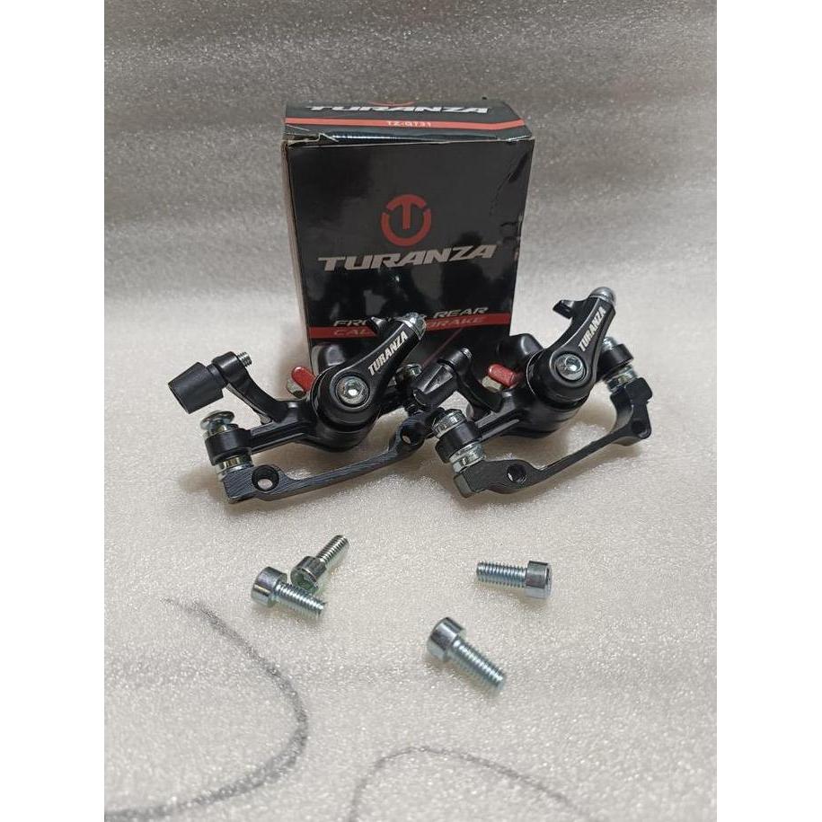 Kepela Cakram Sepeda Merk Turanza Model Kampas Rem Bulat