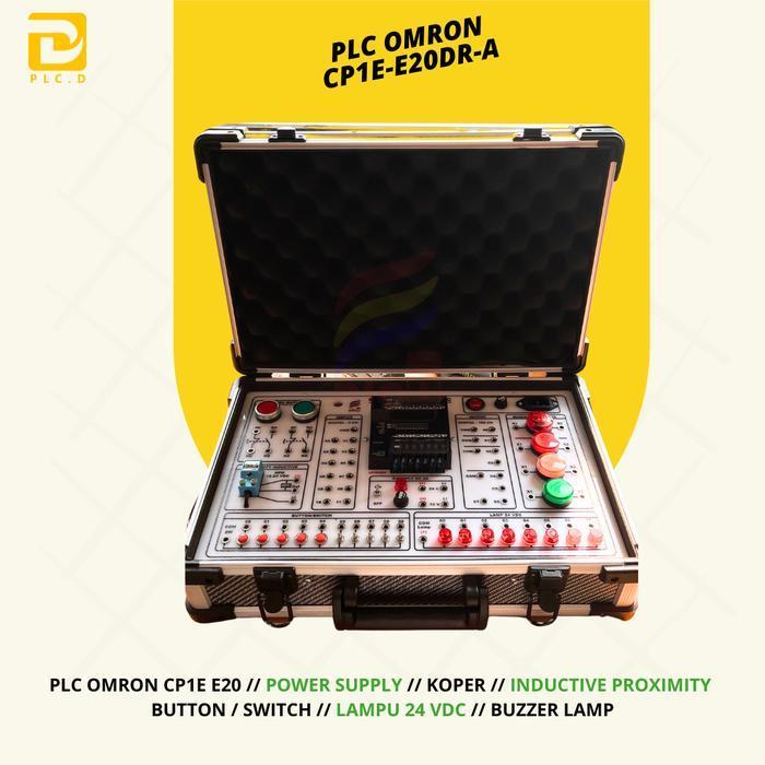 Trainer Kit Plc Omron Cp1E E 20 Dra Original Dan Terpercaya