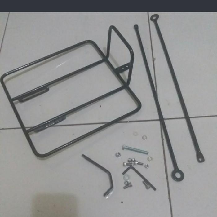 Keranjang Depan Sepeda Pannier Front Rack Fixie Mtb Roadbike Gravel Original Dan Terpercaya