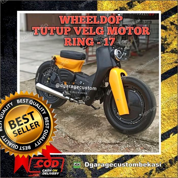 Wheeldop Motor Ring 17 Tutup Velg R - 17 Original Dan Terpercaya