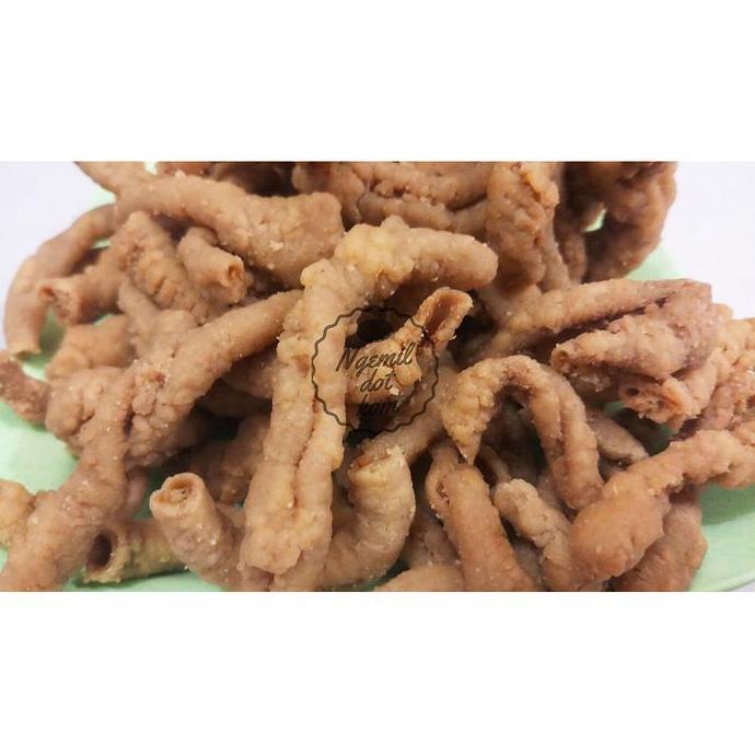 Bisakirim- Keripik Usus / Kripik Usus Ayam / Keripik Usus Kiloan / Keripik Food Snack