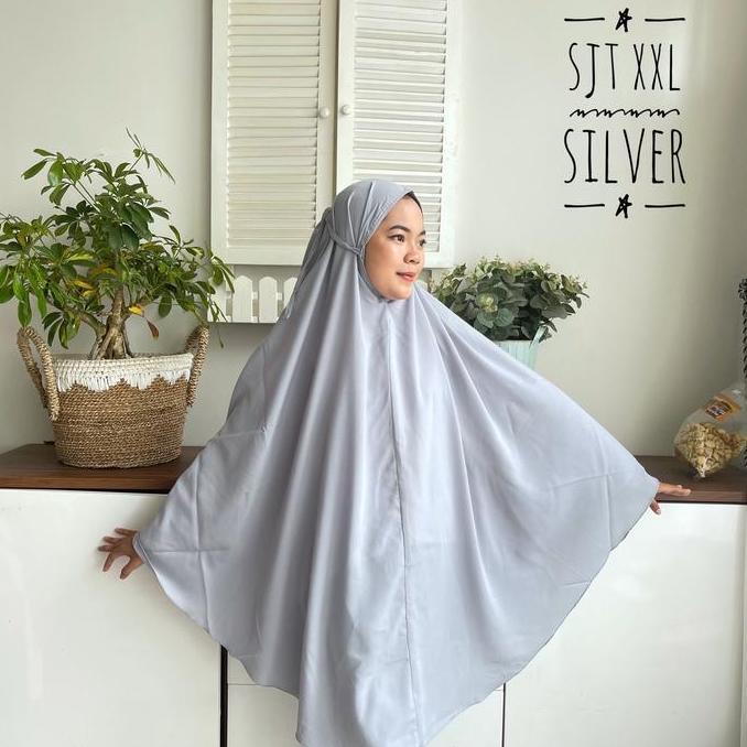 Thegirlrelig- Jilbab Bergo Maryam Wolfis Syari Jumbo Xxl
