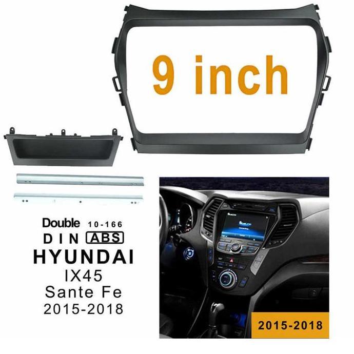 // FRAME PANEL HYUNDAI SANTAFE 9 INCHI 2012 UP ANDROID SANTA FE *