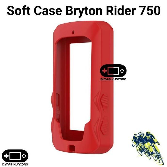 Soft Case Bryton Rider 750 silicone silicon bumper casing gps sepeda bryton rider 750